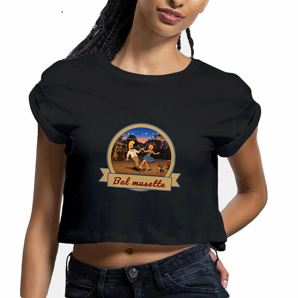 Crop Top Bal Musette