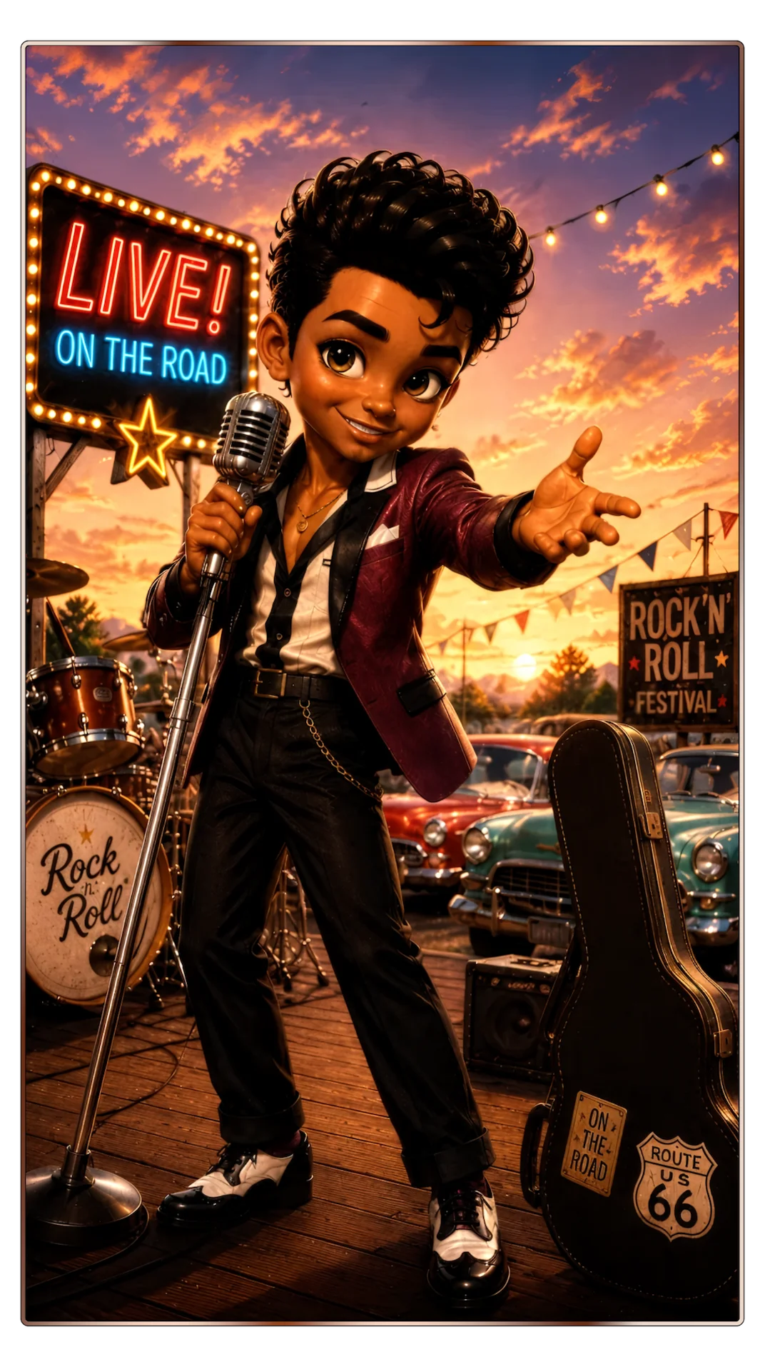 Visuel Bobby - Rockachibi by Kek-Ina