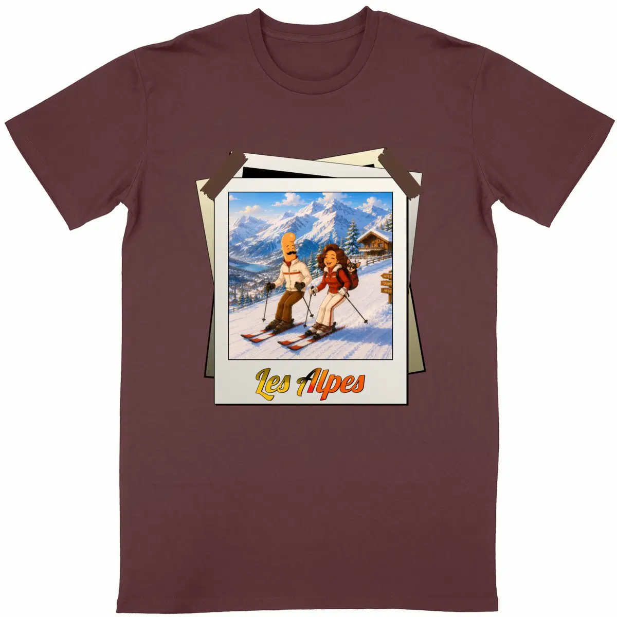 T-Shirt Classique Les Alpes
