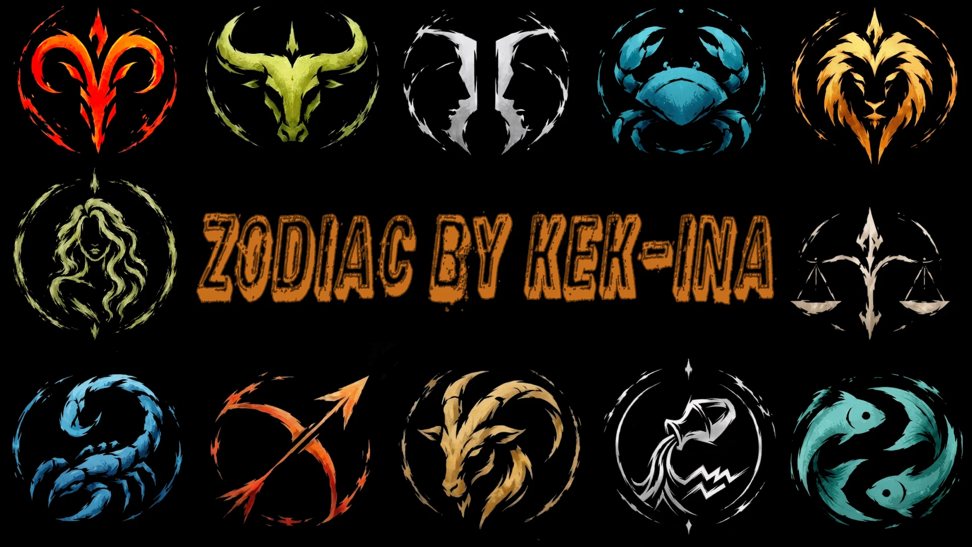 Zodiac by Kek-Ina