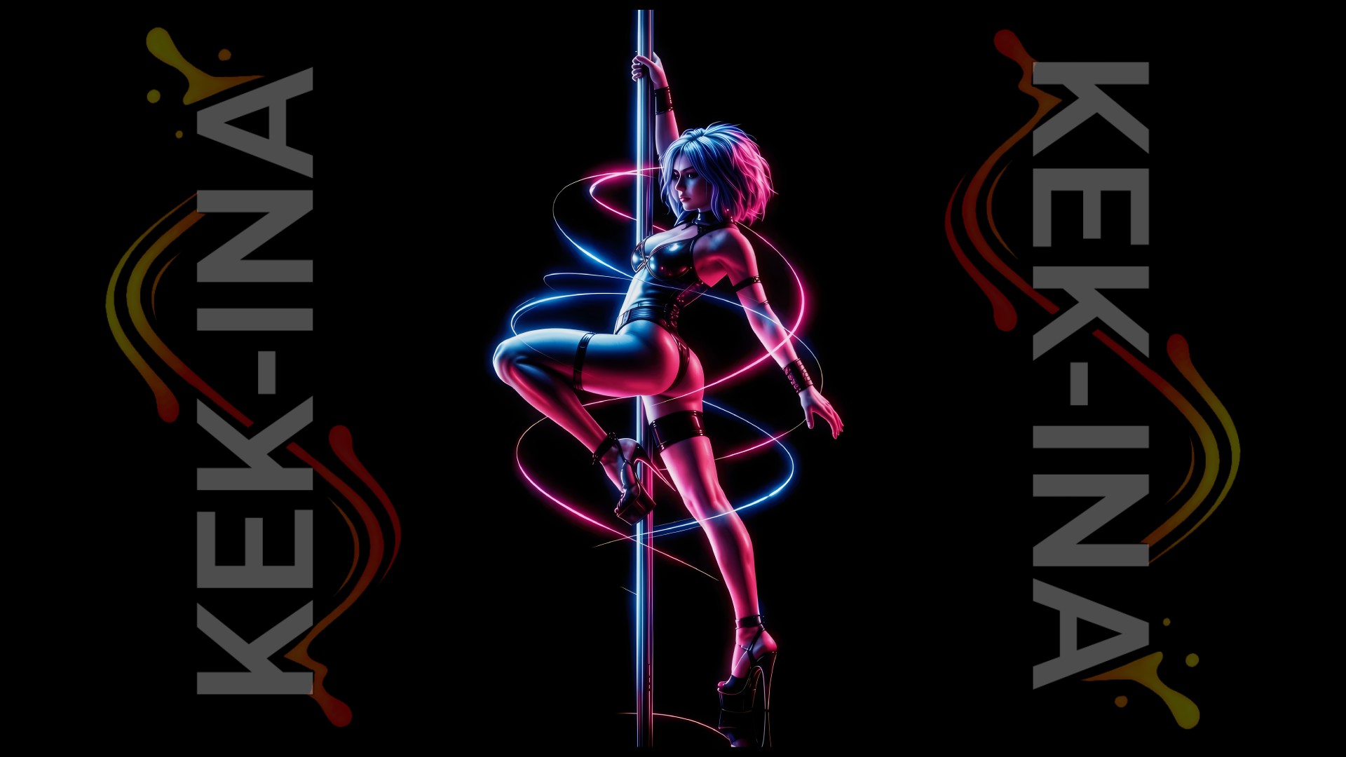 Wallpaper Danseuse paysage