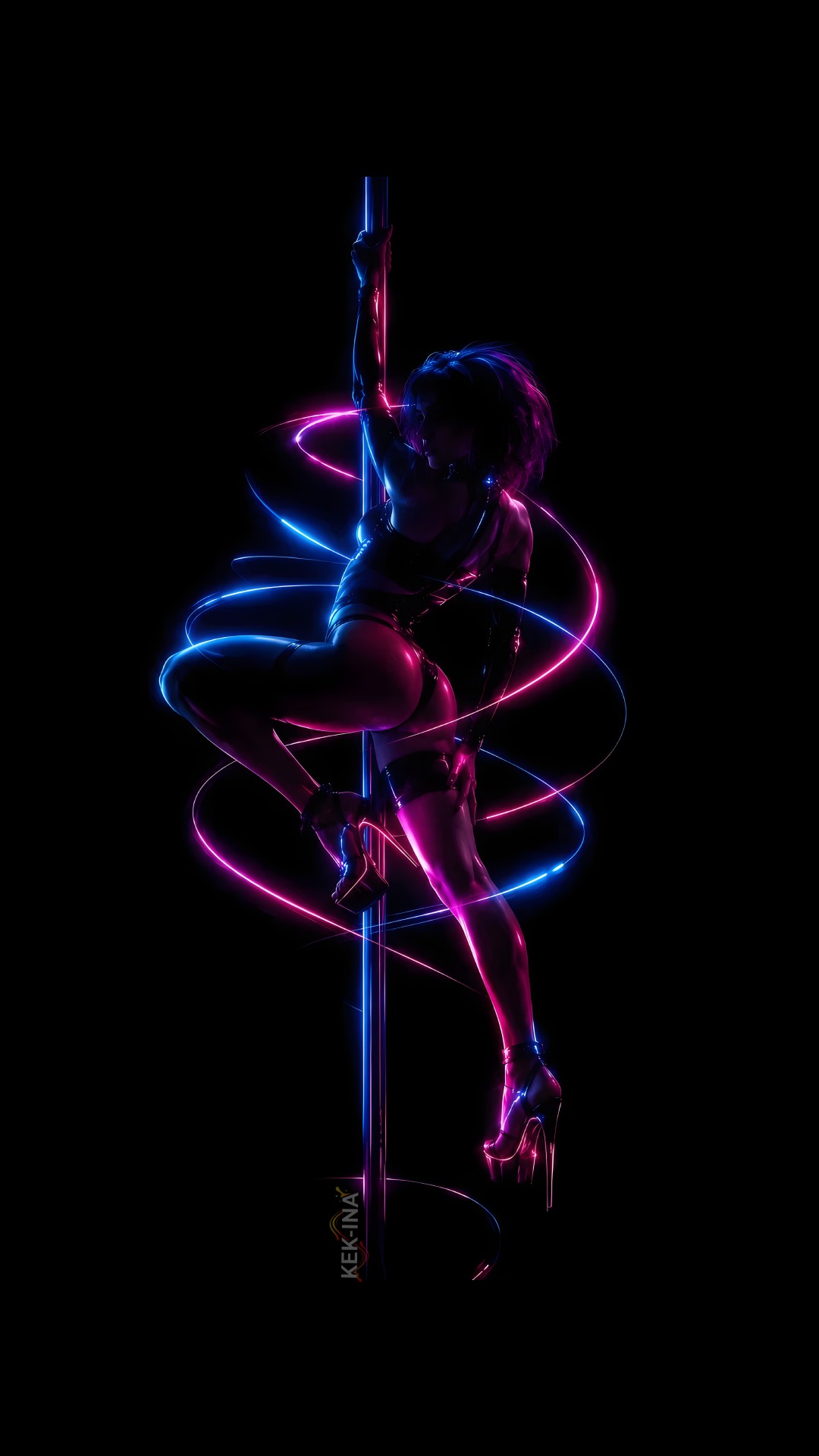 Wallpaper Danseuse portrait