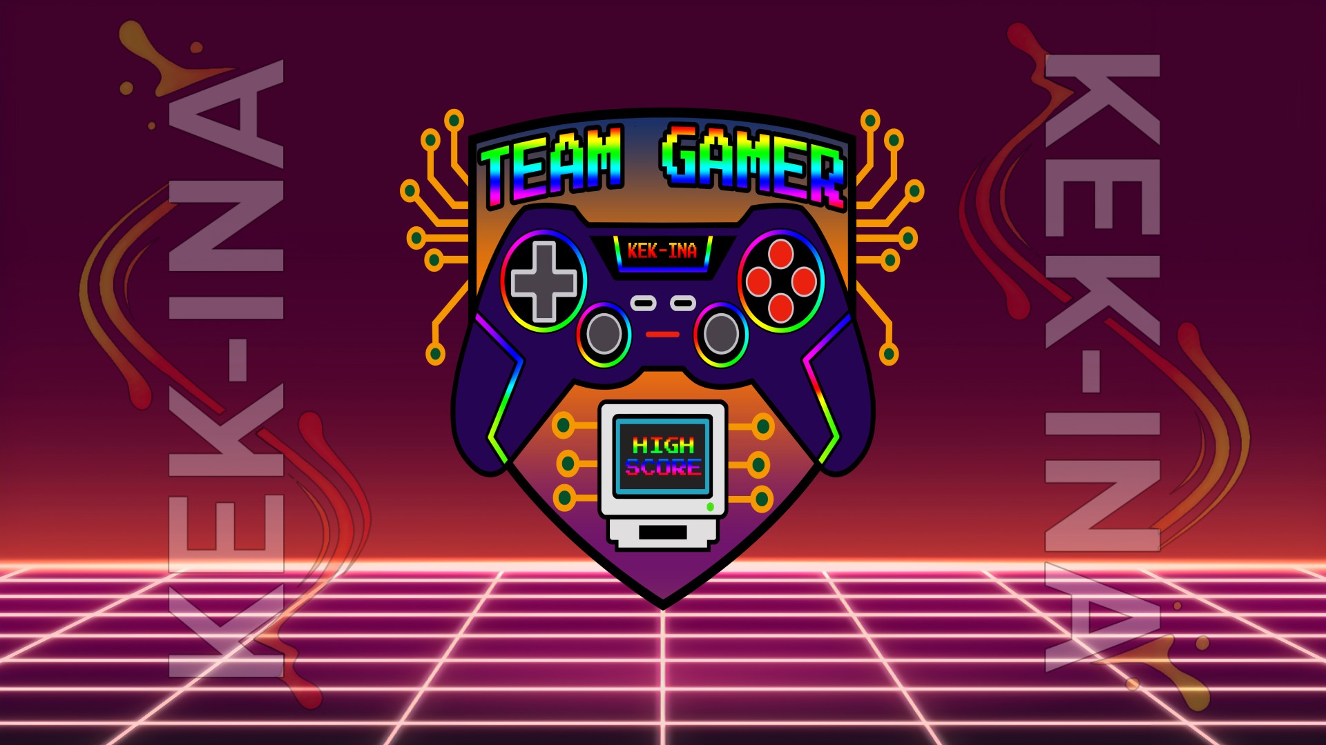 Wallpaper Team Gamer paysage